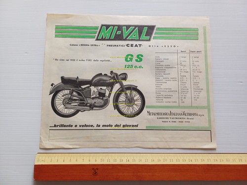 Mival 125 motocarro - mival, gs