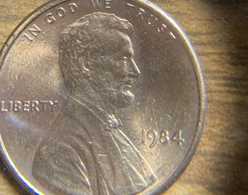 1984 lincoln memorial cent - p,