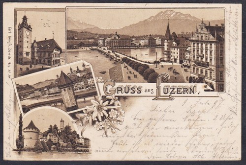 Luzern lucerna svizzera - luzern,