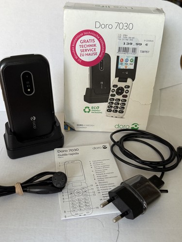 Cellulare doro 7030 nero - cellulare, dual