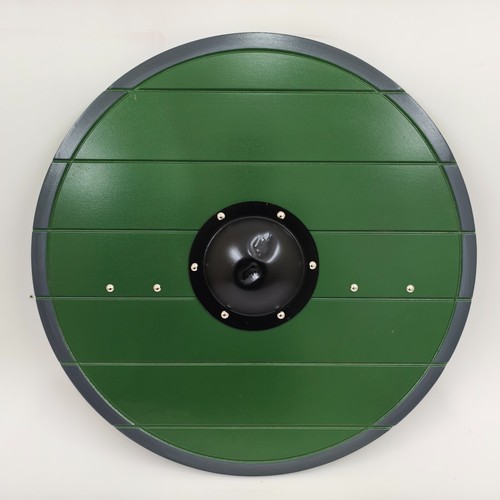 Scudo tondo legno liscio - scudo,