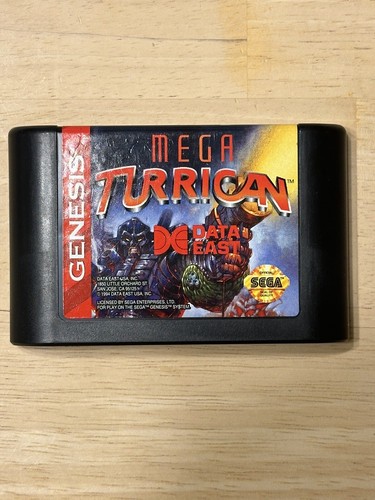 Mega turrican sega genesis - turrican,
