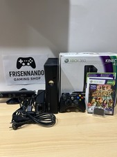 Microsoft Xbox 360 Slim 4GB Console + KINECT + controller + Scatola E Manuali