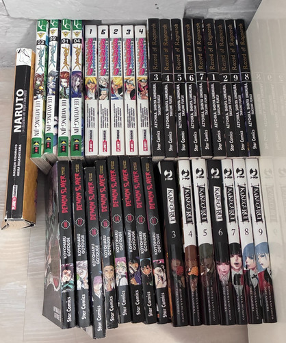 Stock manga demon - manga,