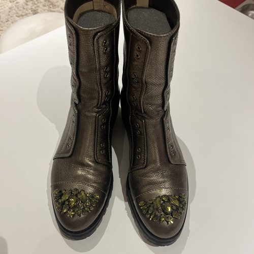 Stivali biker jimmy choo oro - biker,