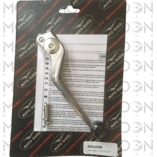 Moto guzzi 606439m leva freno - moto,