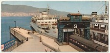 MESSINA - IMBARCO DEI TRENI SULLA NAVE TRAGHETTO -72080-