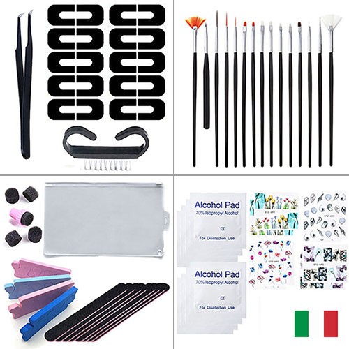 Kit ricostruzione unghie - kit,