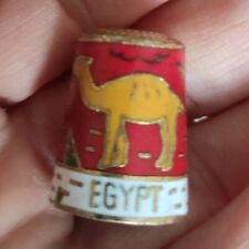 Egipto dedal Souvenir thimble Egypt
