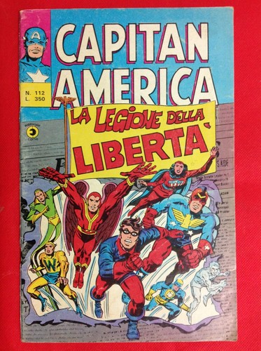 Capitan america 112 corno - america,