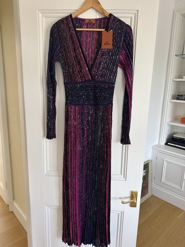 Abito lungo missoni con - abito,