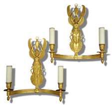 GRANDE COPPIA DI APPLIQUE