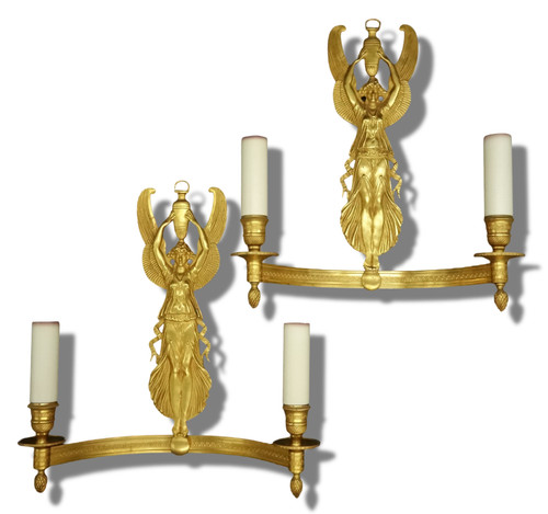 Grande coppia applique - di,