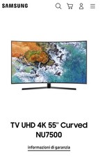 TV UHD 4K 55'' Curved NU7500