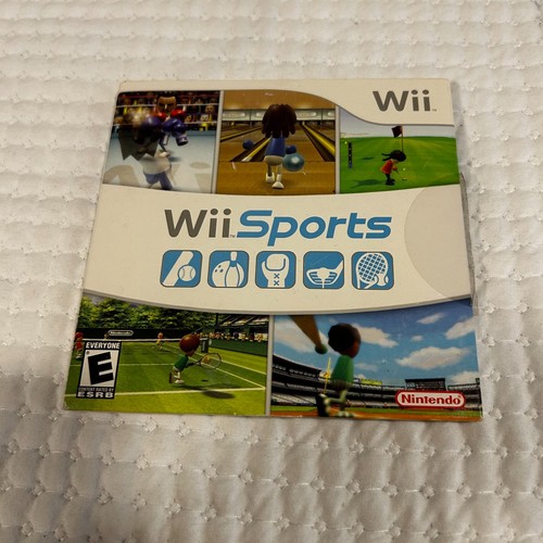 Wii sports con manuale - manuale, e