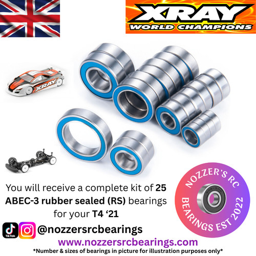 Xray complete bearing - t4,