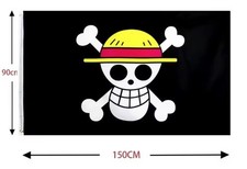 BANDIERA LOGO DI ONE PIECE