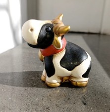 THUN Statuina piccola mucca vintage - collezione Fattoria