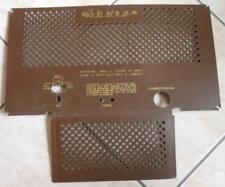 Pannello posteriore radio d'epoca Minerva dimensioni 215x390/125x225mm_2