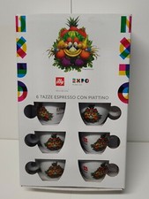 Illy Art Collection  Expo Milano 2015 foody 6 tazzine espresso Nuovo 