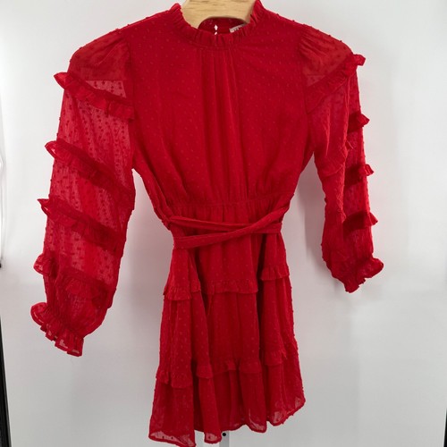 Jodifl mini abito rosso pois - abito,