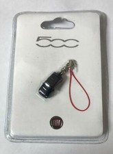 Fiat Nuova 500 Blu Notte charms ciondolo per cellulare portachiavi Nuovo 2,5 cm 