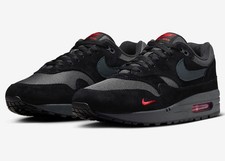 Nike Air Max 1 Bred scarpe sneaker nero rosso 44.5 46 47.5 US 12 13 FV6910-001