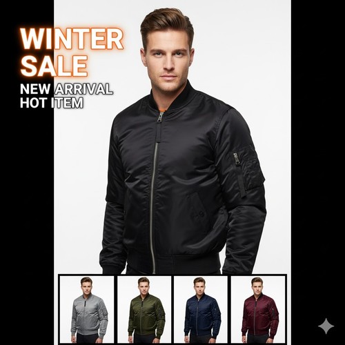 Giacca bomber uomo ma1 - bomber,