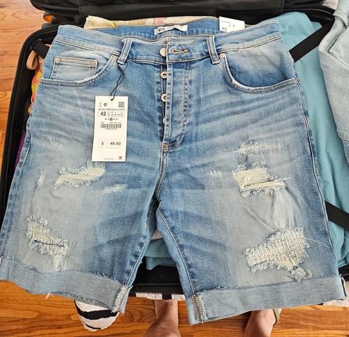 Zara pantaloncino uomo - , denim