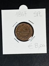 MONETA REGNO ITALIA 1867  2 CENTESIMI VITTORIO EMANUELE II
