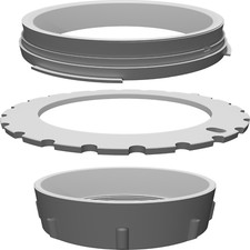 Lens Adapter for EL Nikkor to Nikon F Mount - Macro Photography Reverse Mount