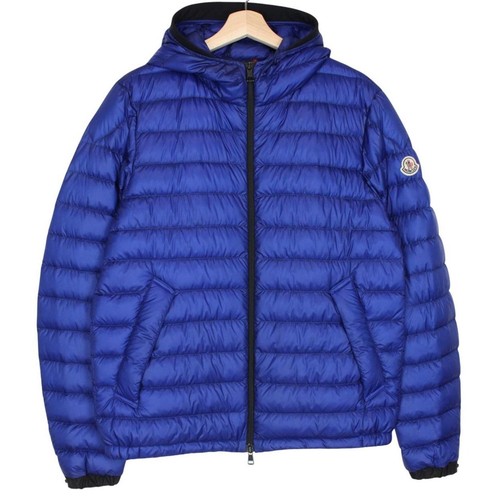 Piumino moncler morvan blu con - moncler,