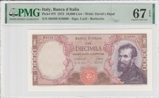 ITALY, 10000 LIRE 1973, PICK