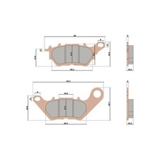 Pastiglie freno Malossi BRAKE