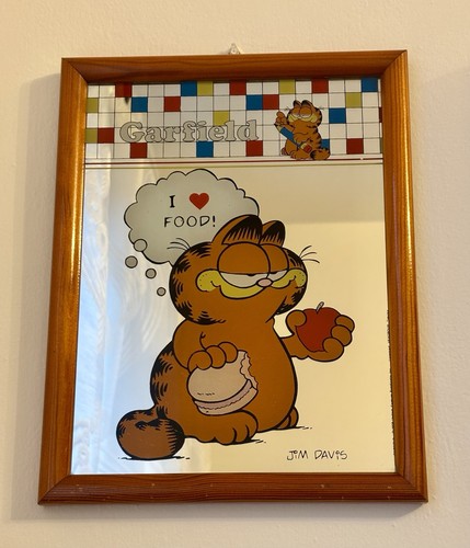 Garfield quadro specchio