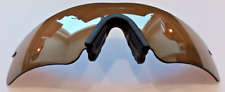 OBIETTIVO ORIGINALE OAKLEY M-FRAME/PRO M FRAME GOLD IRIDIUM HYBRID S nuovo di zecca!
