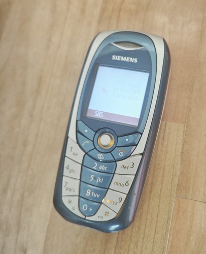 Siemens c65 blu grigio argento - c65,