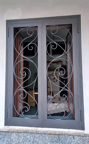 Porta infisso grata ferro - grata, in