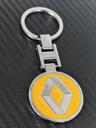 Renault metal keyring - renault,, chrome