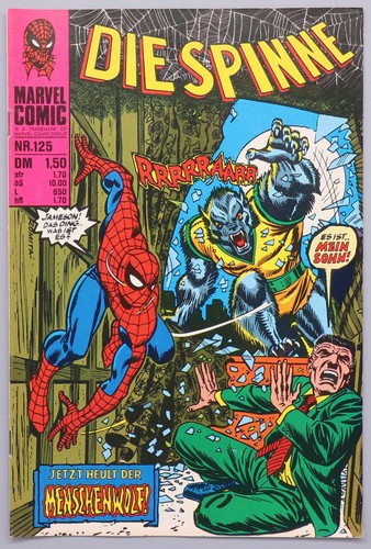 Die spinne spider - spider-man, 125