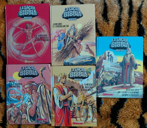 Sacra bibbia fumetti - la,