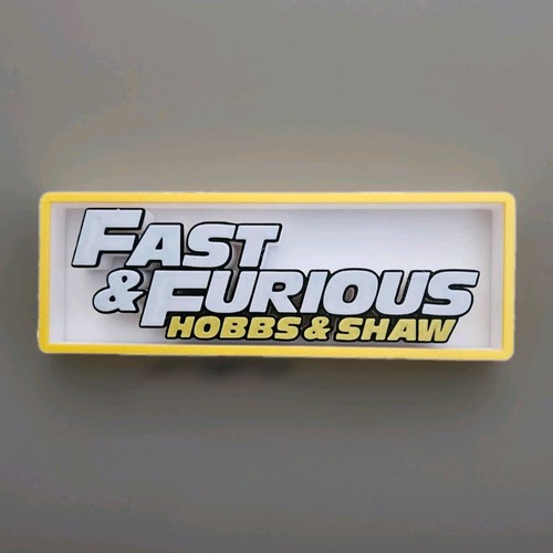 Fast and furious - logo, insegna