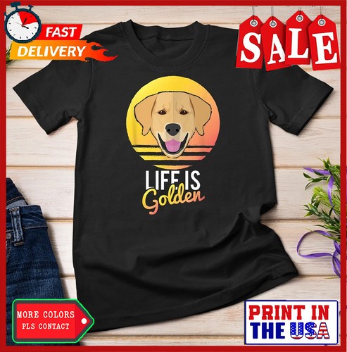 Maglietta life golden - is,
