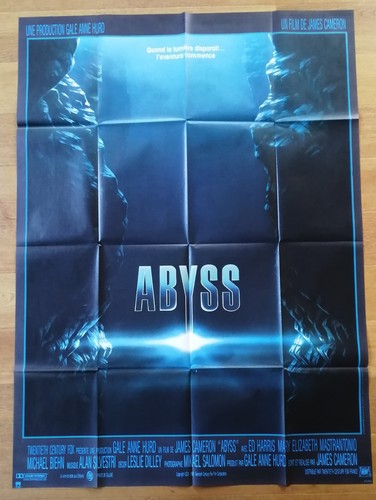 Abyss james cameron - cameron, affiche