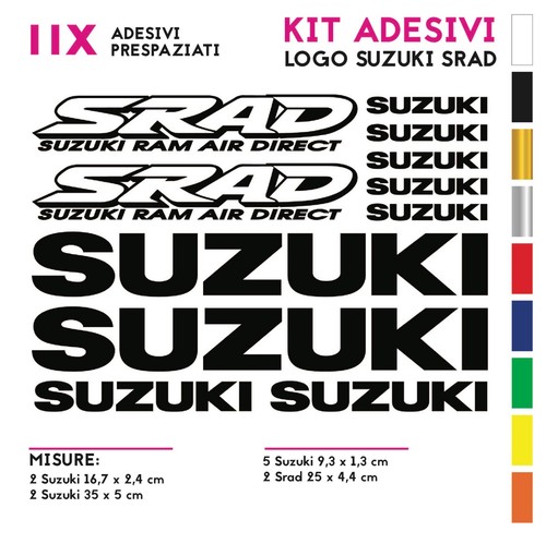 Adesivi moto compatibili