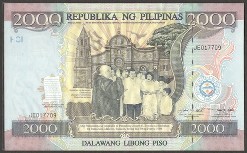 Filippine 2000 000 pesos - 2.000,