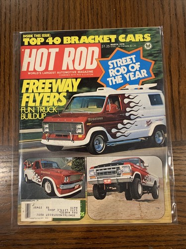 Hot rod magazine - hot, march
