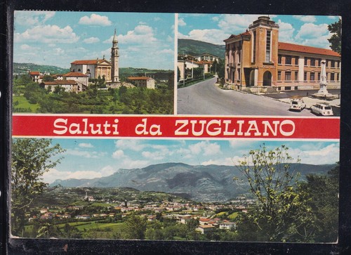 Cartolina saluti zugliano - saluti,