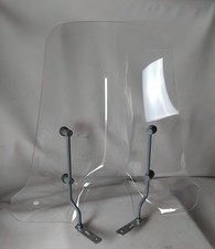 PARABREZZA ALTO ORIGINALE PIAGGIO VESPA PX 125 - 150 -200 COMPLETO DI SUPPORTI