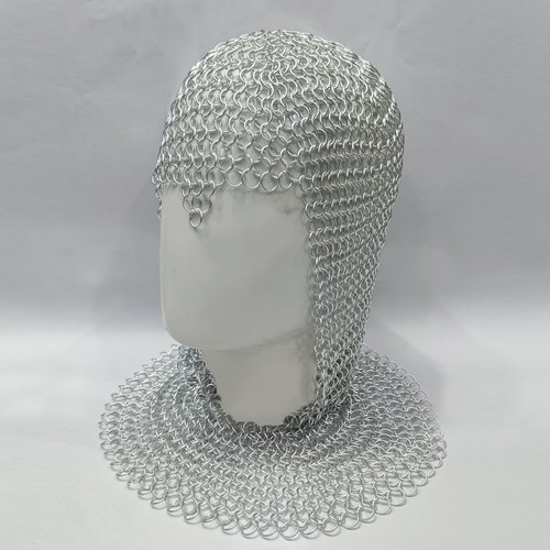 Chainmail coif hood - chainmail, 10mm